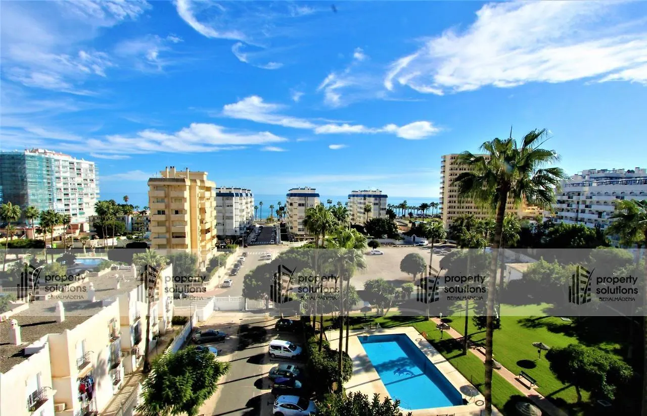 Torrealmadena Vista Al Mar - Playa A 200 Metros, Camino Recto Sin Cuestas Apartamento Benalmádena